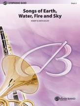 Songs of Earth, Water, Fire and Sky Concert Band sheet music cover